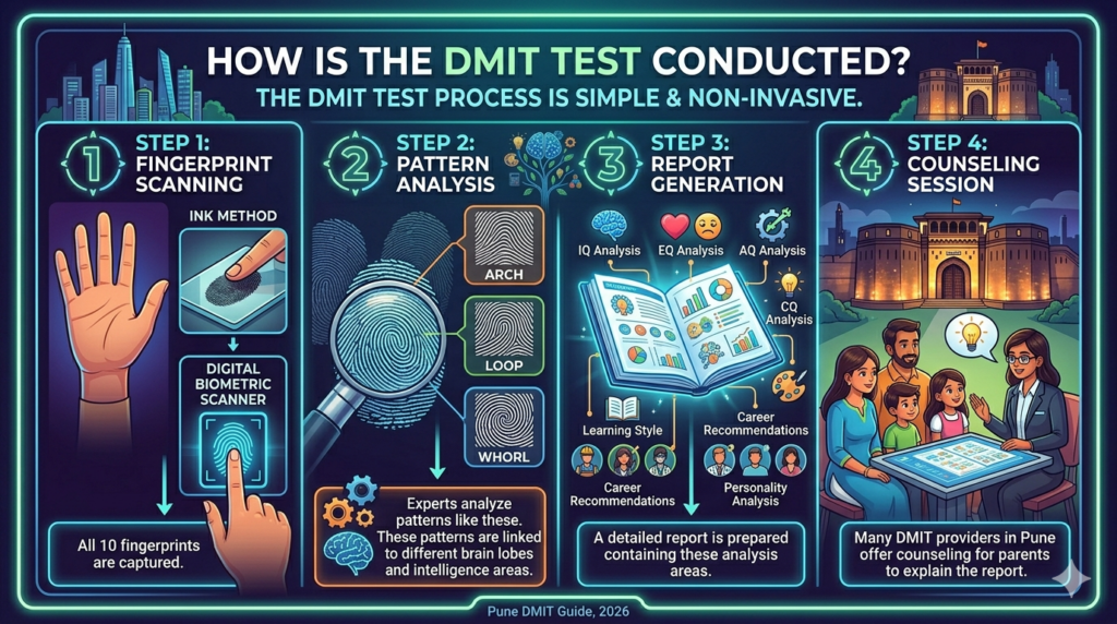 DMIT Test proccess exaplanation