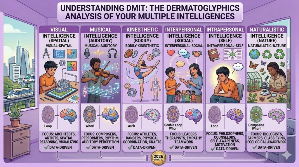 DMIT Intellegence test chart - Is DMIT the Same as an IQ Test or Palmistry