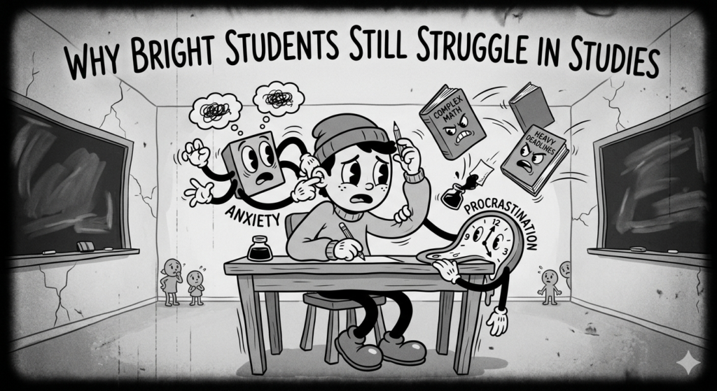 Why Bright Students Still Struggle in Studies