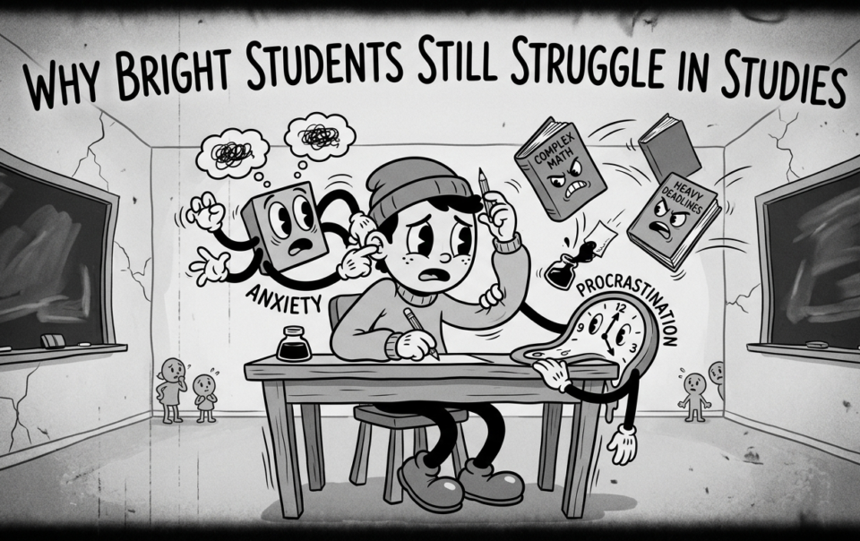 Why Bright Students Still Struggle in Studies