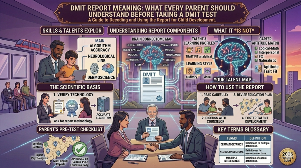 DMIT Report Meaning for parents
