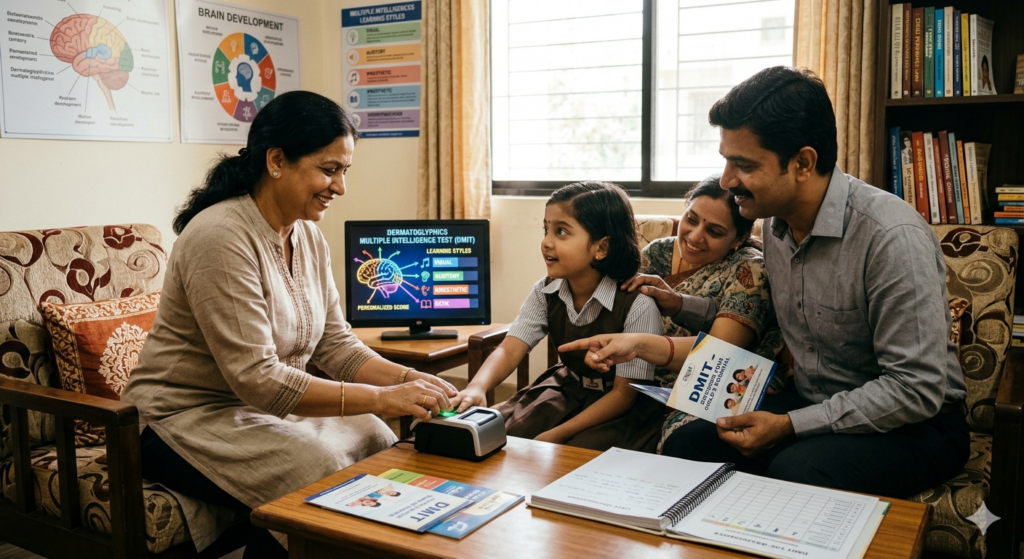 DMIT Helps Parents Discover Their Child's Learning Style
