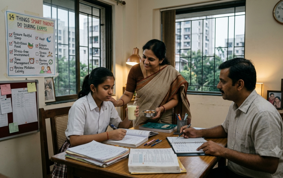 14 Things Smart Parents Should Do During Their Child's Exams