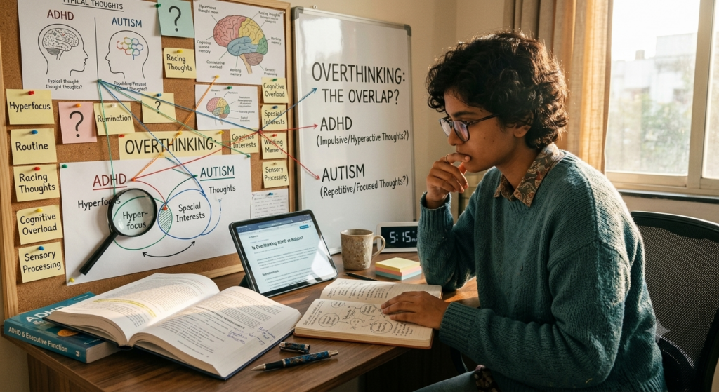Is Overthinking ADHD or Autism