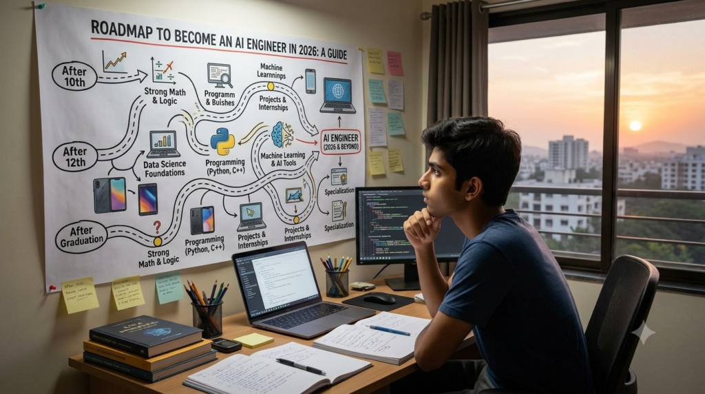 Roadmap to Become an AI Engineer After 10th, 12th & Graduation