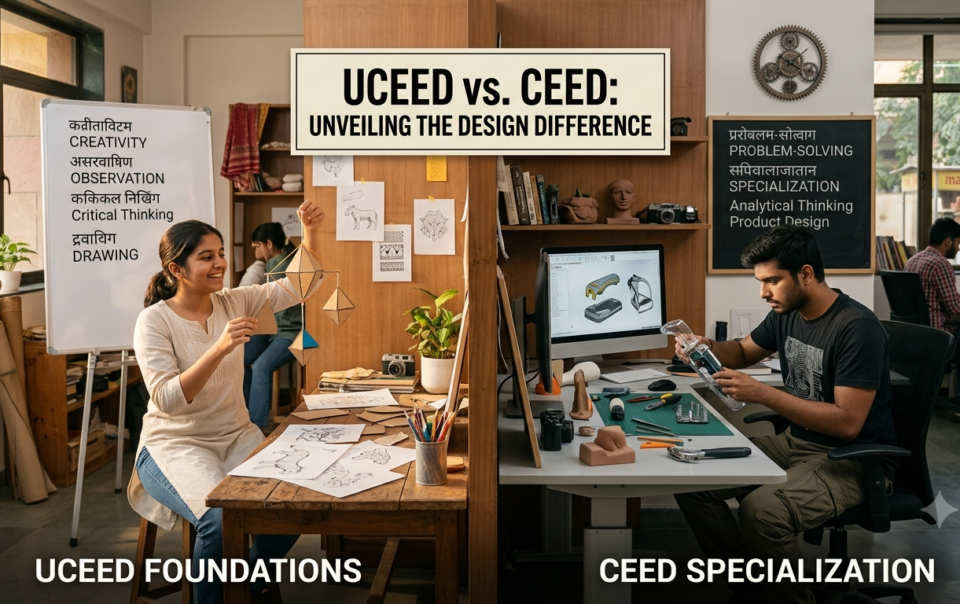 Difference Between UCEED and CEED