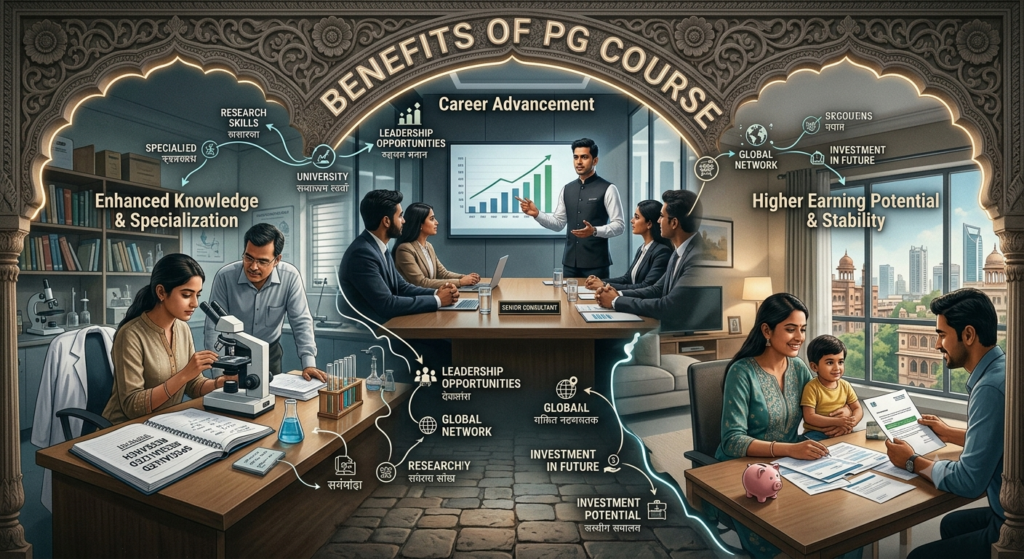 Benefits of Pursuing a Postgraduate (PG) Course