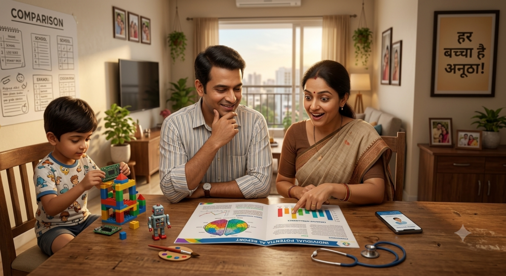 DMIT Helps Parents Focus on Strengths Instead of Comparisons
