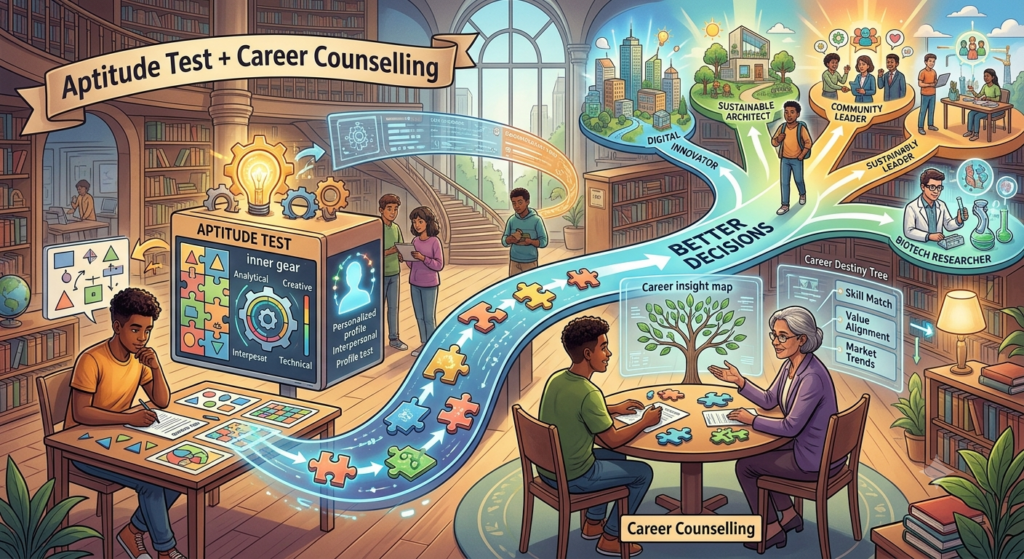 Aptitude Test + Career Counselling