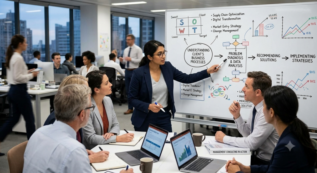 Management Consultant responsibilities