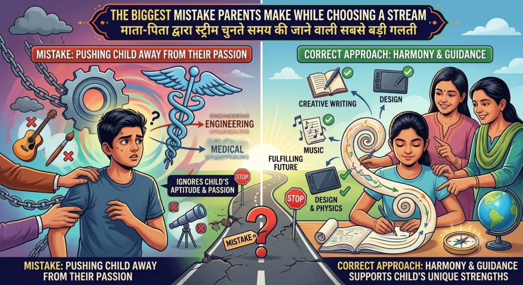 Biggest Mistake Parents Make While Choosing a Stream