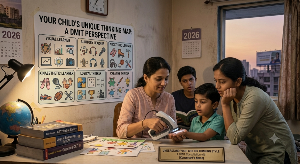 Child's Thinking Style with a Professional DMIT Consultation