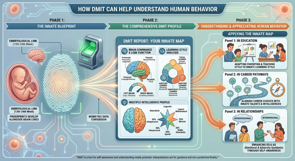 DMIT Can Help Understand Human Behavior