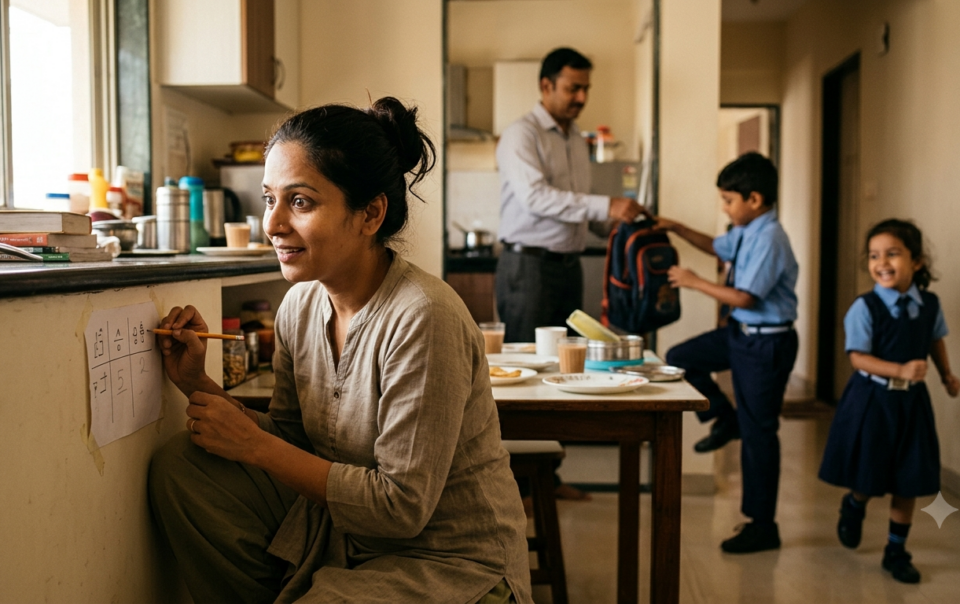 A Morning Routine for Kids in India