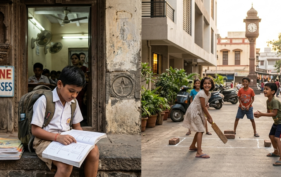 after school tuition vs play