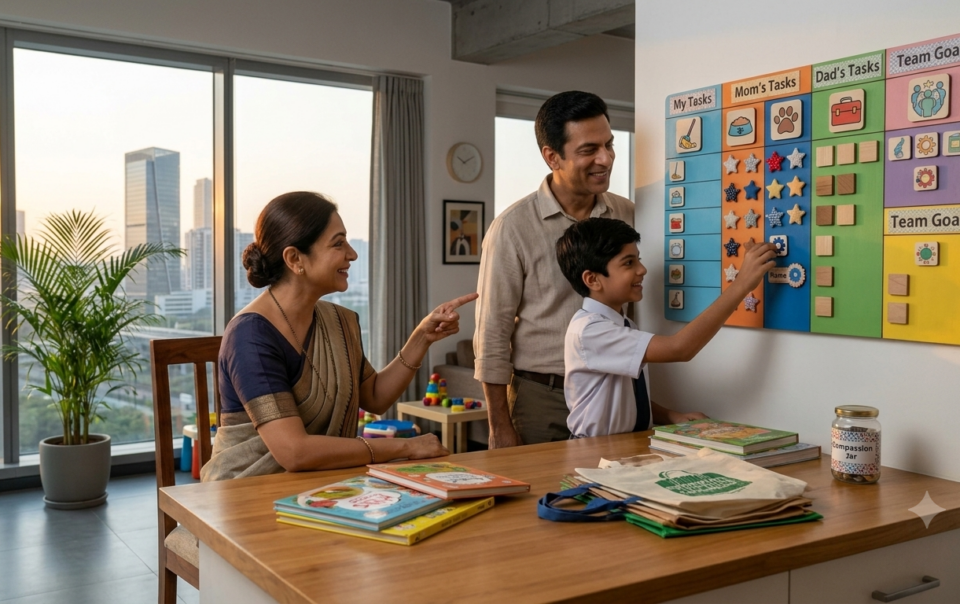chores system for kids