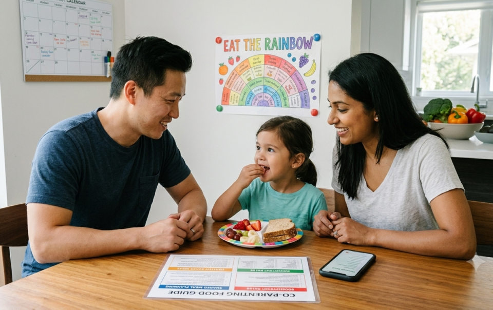 co parenting nutrition rules