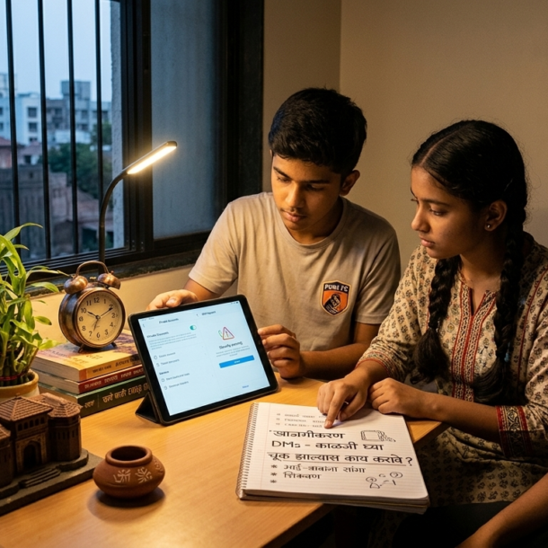 cyber safety for teens India