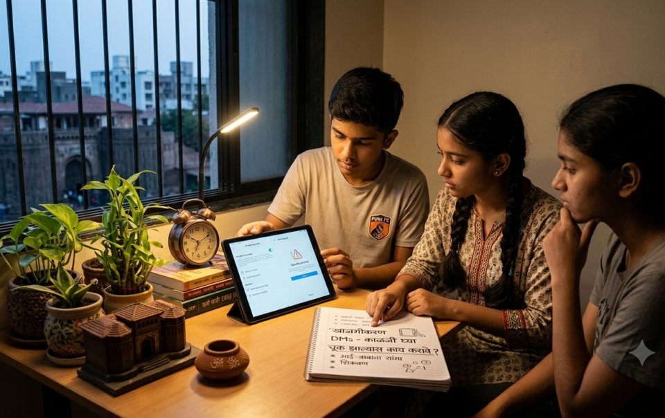 cyber safety for teens India