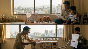 Gentle Parenting vs Snowplough Parenting